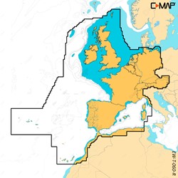 C-Map Discover X - CENTRAL, WEST AND SOUTH EUROPE