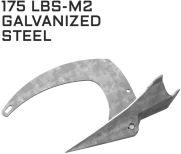 Mantus M2 anker - 80 kg - gegalvaniseerd