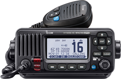 Icom M423GE Marifoon Atis/DSC klasse D+GPS