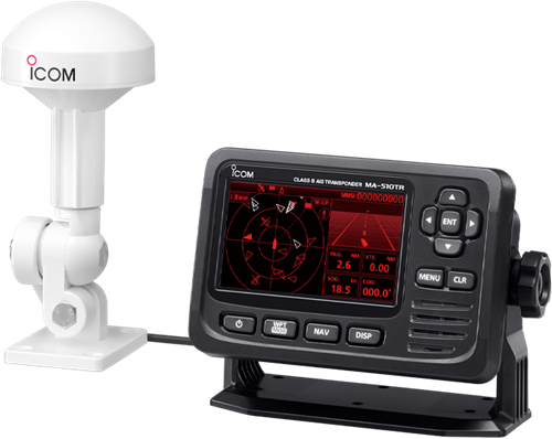 Icom MA-510TR AIS transponder Class B - met display - incl. externe GPS-antenne-2