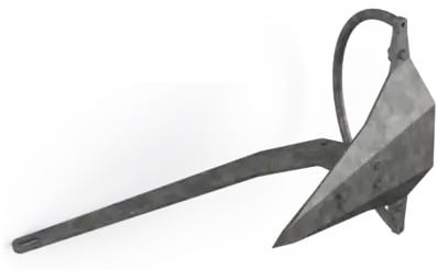 Mantus anker M1- 11 kg - gegalvaniseerd