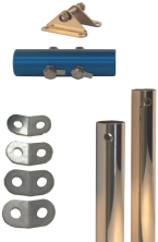 Rutland 913/914 mounting kit - RVS