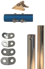 Rutland 913/914 mounting kit - RVS