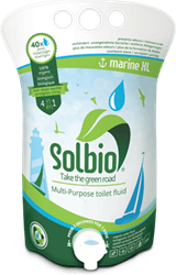 Solbio Marine tank- en toiletvloeistof - 1,6 liter