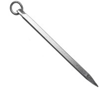 Plastimo meerpen - 300 mm - gegalvaniseerd - met ring