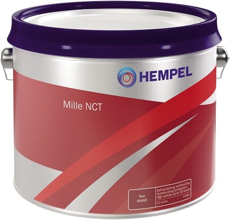 Hempel Mille NCT xtra Antifouling - Grijs - 2.5 Liter - Zelfpolijstende antifouling