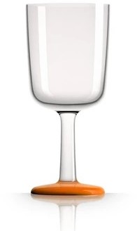 Marc Newson - wijnglas - oranje