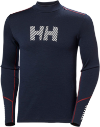Helly Hansen Lifa Merino Midw Logo Navy 597 