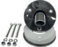 Webasto RVS uitlaatdoorvoer (huiddoorvoer) kachel - 24 mm