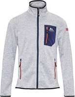 Nordberg Noa Heren Fleece Jacket Licht Blauw Melange