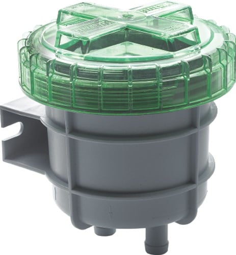 VETUS geurfilter groot voor vuilwatertank - 16 mm slangaansluitingen