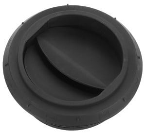 Webasto luchtuitblaasrooster 90 mm - afsluitbaar - zwart