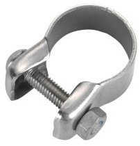 Webasto uitlaatklem - rvs - 24-26 mm