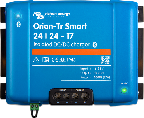 Victron Orion-Tr Smart 24/24-17A (400W) Isolated DC-DC omvormer