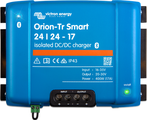 Victron Orion-Tr Smart 24/24-17A (400W) Isolated DC-DC omvormer