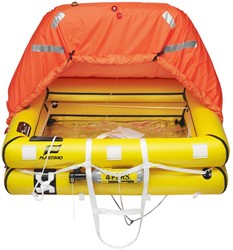 Plastimo Transocean ISO 9650-1 - 4 persoons container - < 24H Reddingsvlot