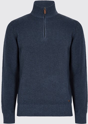 Dubarry Portmarnock Zeemans trui met rits Denim