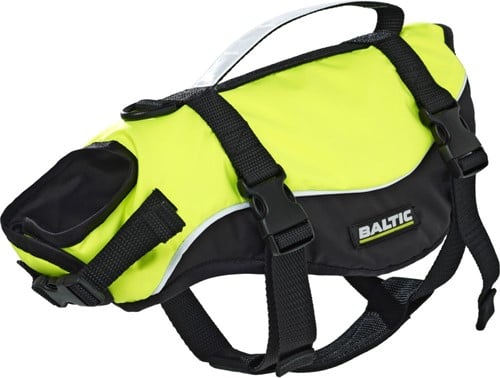 Baltic katten reddingsvest Maja - Geel/zwart - S - 0-3 kg