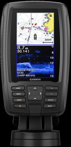 Garmin ECHOMAP Plus 42cv kaartplotter met fishfinder (exclusief GT20-TM transducer)