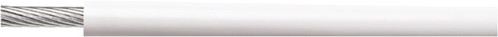 U-Rope railingdraad RVS 1x19 met wit PVC - in diverse diktes