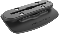 RAM Mounts Bond-A-Base voor rubberboot met Tough-Track - zwart