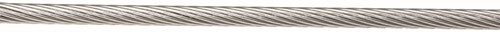 U rope  Staaldraad RVS 316, 4mm 1x19