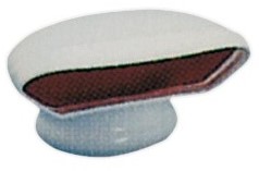 Osculati Luchthapper - 90 mm hoog - 160 mm breed - rood