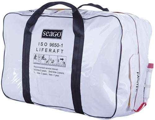 Seago  Reddingsvlot Sea Master Plus 6 persoons tas - ISO 9650-1