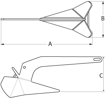 DC Anker - 20 kg - gegalvaniseerd-2