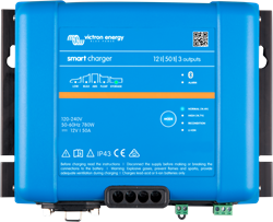 Victron Phoenix Smart IP43 12/50 (3) acculader - 12V - 50A - Bluetooth