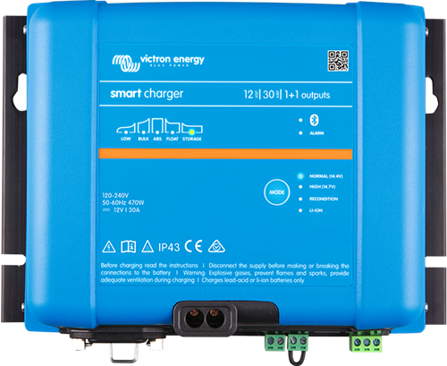 Phoenix Smart IP43 Charger 12/50(1+1) 120-240V