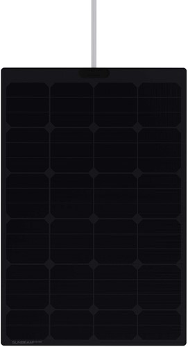 Sunbeam Tough G8 78W Flexibel zonnepaneel IQ - zwart - 82 x 54 cm - 3M montage - flush kabel