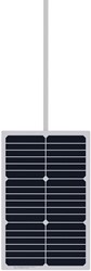 Sunbeam Tough G8 21W Flexibel zonnepaneel - 28 x 43 cm - 3M montage - flush kabel