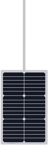 Sunbeam Tough G8 21W Flexibel zonnepaneel - 28 x 43 cm - 3M montage - flush kabel