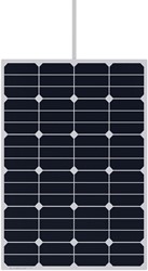 Sunbeam Tough G8 78W Flexibel zonnepaneel - 78 x 54 cm - 3M montage - flush kabel