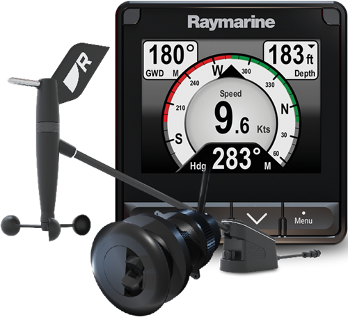Raymarine i70s Smart Wind System Pakket incl. i70s, RSW Smart Wind, DST810