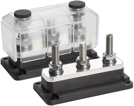 TBS DCM Busbar met 3 aansluitbouten - 1 x 2.00 - 600A - 60V