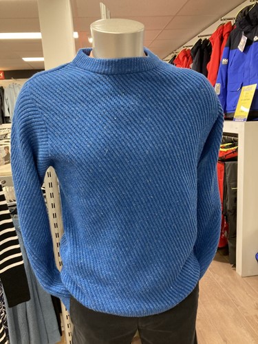 Loop.a life Fryske  Sweater - Brigter Blue - XL