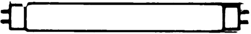 TL-buis Warm/wit - 12V - 13W - kleurnummer 29 - lengte 288mm