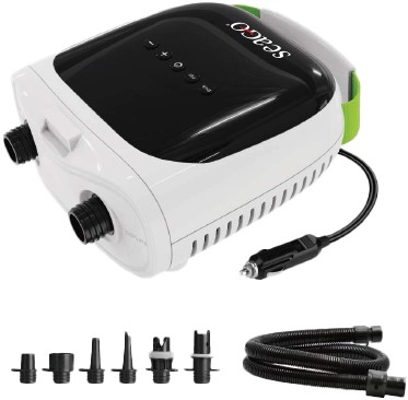 Seago AF250 elektrische pomp voor rubberboot 
