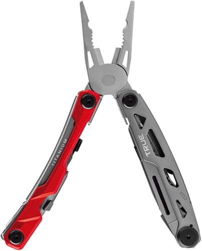 True Titanium locking multitool Clam