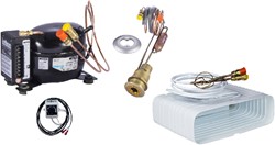 Isotherm Classic Compact 2351 SP inbouw koelunit - O-verdamper - watergekoeld - max 150 liter