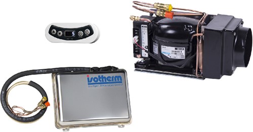 Isotherm Classic Compact 3701 ASU inbouw koelunit - met koudeaccu - max 150 liter