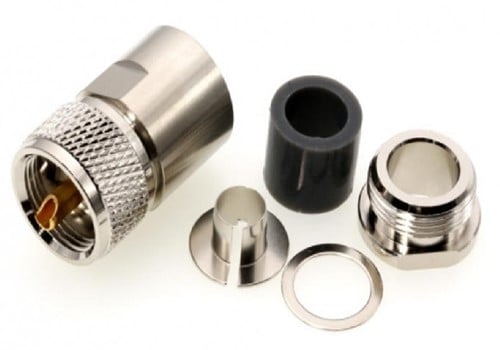 Coax plug UHF 10/11 MM