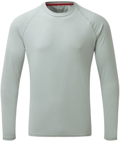Gill UV011Heren UV Technisch T-shirt Lange Mouw Midden Grijs  M