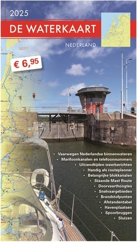 Waterkaart Nederland 2025