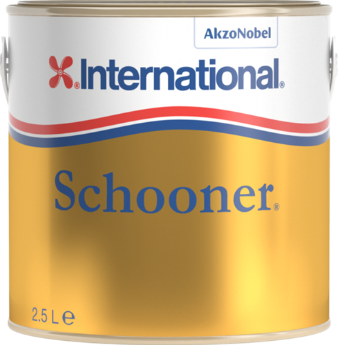 International Schooner Blanke Lak - 0,75 liter - hoge glans - UV-bescherming