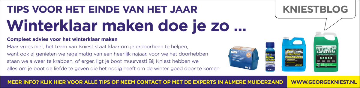 Boot winterklaar maken: stappenplan en checklist (motor, water, accu & zeilen)