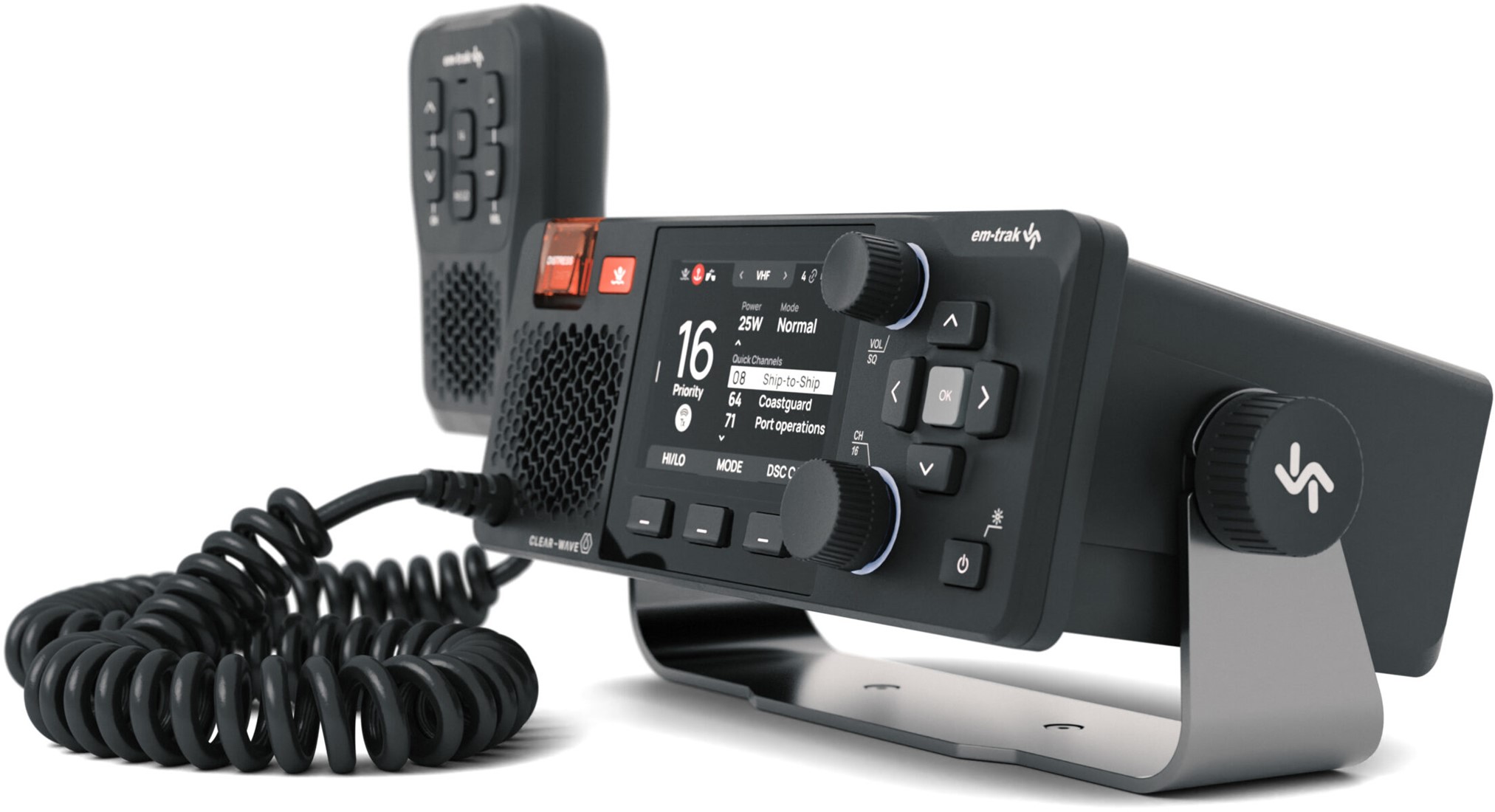 em-trak X100 VHF w/Class B AIS main image 1