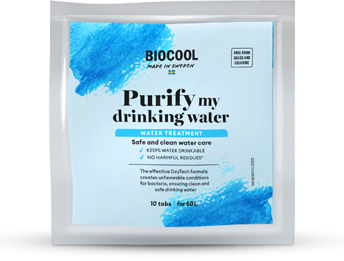 BioCool Purify My Drinking Water – 10 tabletten (voor ca. 50 liter) - Drinkwaterzuivering